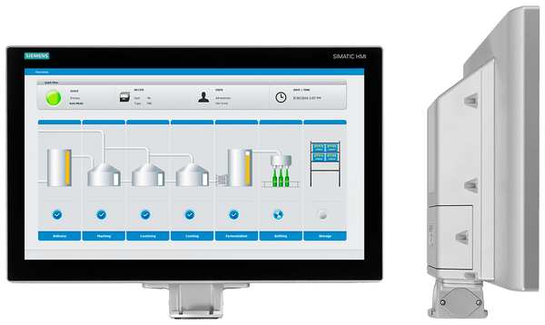 Interface Hmi 12" Touch 12" Tp1200 6AV21240MC241AX0 Siemens