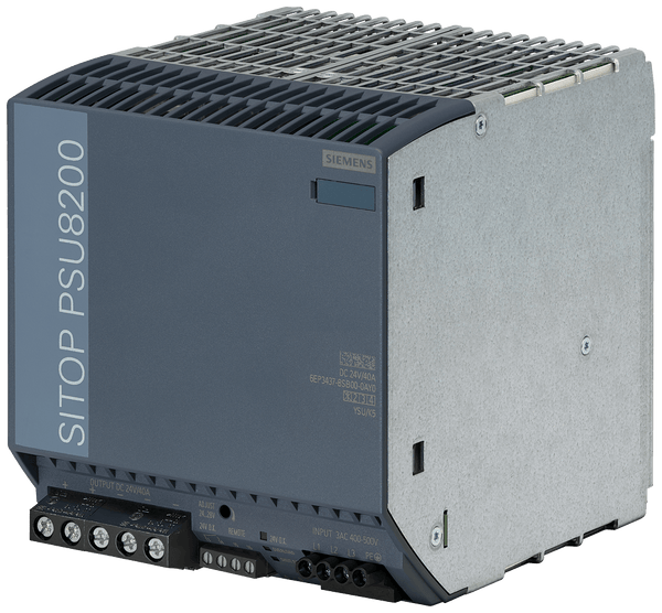 Fonte De Alimentação Entradas Estabilizada Trifásico 400-500Vca 24Vcc 66W 40A 6EP34378SB000AY0 Siemens