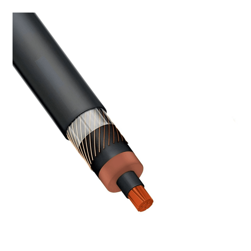 Cabo Média Tensão EPR105 PVC 25MM 8,7/15KV 105G Preto 49218 Nexans